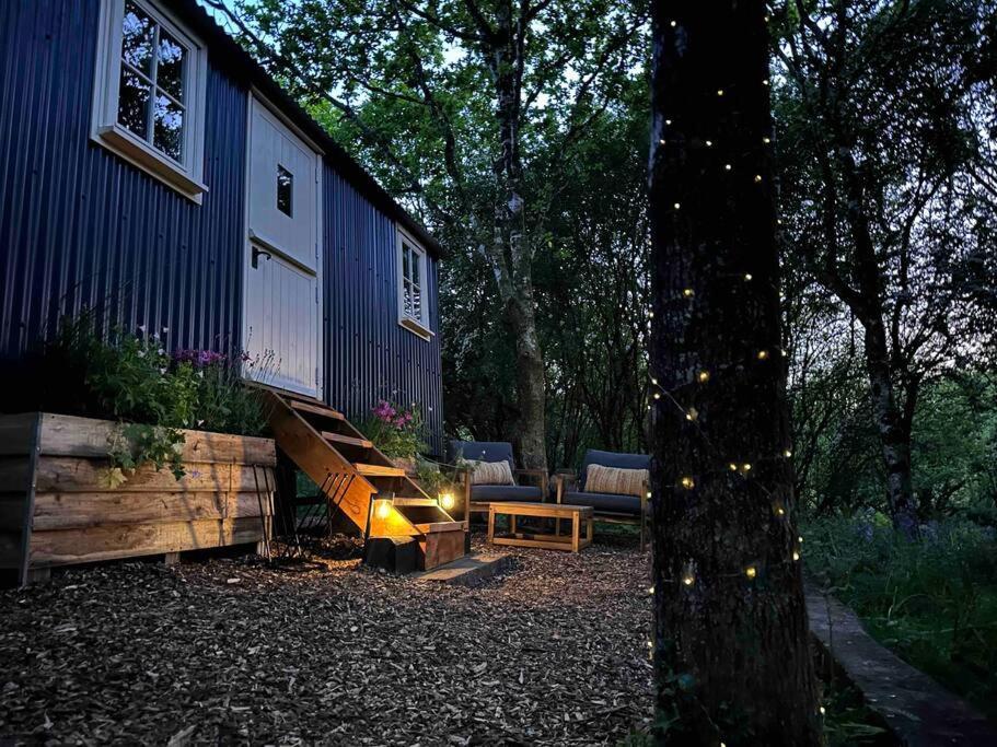 Cornwall Woodland Shepherd'S Hut - Dennis Hut Bodmin Kültér fotó